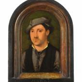 Lot 1006 Joos van Cleve Porträt eines jungen Mannes Öl auf Holz, 20 x 12,5 cm Schätzpreis: € 100.000 – 120.000,- Ergebnis: € 652.000,-