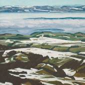 Ralph Fleck, Wintertag 28/VIII, 2011, Öl auf Leinwand, 200 x 160 cm