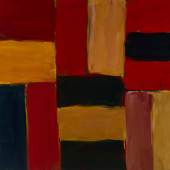 Sean Scully, Oisin Red Doric, 2018. Oil on canvas, 190,5 x 215,9 cm. © Sean Scully. Courtesy the artist. Photo: Christoph Knoch.