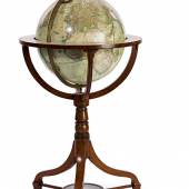 Erdglobus. 'Malby's Terrestrial Globe depicted from the latest most authentic sources including all the recent geographical Discoveries. Edward Stanford Geographical Publisher & C. 26, 27, Cockspur Street, Charing Cross, London. Jan 1st 1896'.  Ausrufpreis:	12000 Euro 