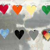 1669 Jim Dine (*1935), Eight Hearts, Mindestpreis 1.200,– EUR
