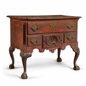 10005 The Scott Family Chippendale Dressing Table