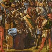 Luca Signorelli (1450-1523)  „Der Heilige Nikolaus von Bari rettet drei Ritter“ | Öl auf Holz Ergebnis: 87.720 Euro