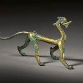 10030 Lot 116 Exceptional Gilt-Bronze Dragon