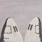 Philip Guston Untitled Oil on panel 9 3⁄4 by 12 in. Estimate $250/350,000