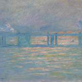 A Luminous Example from Claude Monet’s Seminal London Series: CHARING CROSS BRIDGE Estimate $20/30 Million