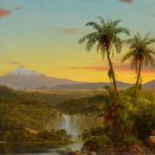 Frederic Edwin Church’s South American Landscape, Depicting the Cotopaxi Volcano in Ecuador Estimate $1.5/2.5 Million   