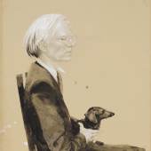 Jamie Wyeth’s Portrait of Andy Warhol Estimate $60/80,000