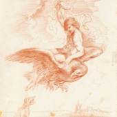 10307 Lot 38 - Giovanni Francesco Barbieri, Called Guercino, Ganymede Taken Away on the Back of an Eagle