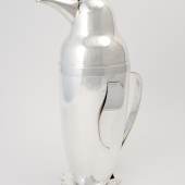 10320 Silver plated Napier Penguin Cocktail Shaker