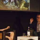 John Currin in conversation with Letizia Treves  Frieze Masters 2013 Photograph by Joe Clark Courtesy of Frieze