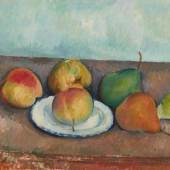 Paul Cézanne’s Nature morte: pommes et poires Estimate $25/35 Million