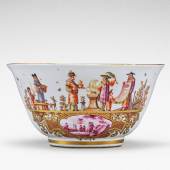 10776 Lot 78 A unique Meissen armorial waste bowl from the service made for Clemens August, Elector of Cologne