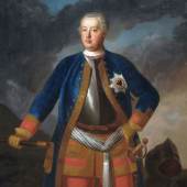 001   Antoine Pesne (Umkreis), Bildnis des Königs Friedrich Wilhelm I. von Preußen 1713–40. Um 1730. 8.000-10.000 € Zuschlag		10.000 €