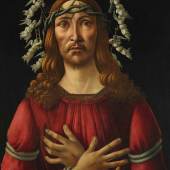 10901 Lot 14 - Sandro Botticelli, The Man of Sorrows, $45.4