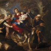 Peter Paul Rubens und Werkstatt, Der Christusknabe mit dem kindlichen Johannes, erzielter Preis € 558.030
