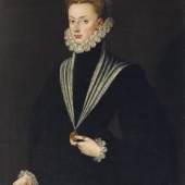 Sofonisba Anguissola (ca. 1535 - 1625) Bildnis der Erzherzogin Johanna von Österreich, erzielter Preis € 283.300, Fotonachweis: Dorotheum Auktion Alte Meister 12. Oktober