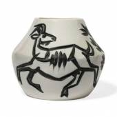 Pablo Picasso, Vase aux chèvres Terre de faïence vase, 1952 from the edition of 40 71⁄2in high Estimate £7,000-9,000