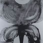 Otto Piene, Addis Abeba. 1972. Serigrafie in Schwarz und Silber. 