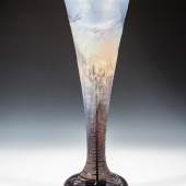 505 - BEDEUTENDE UND SELTENE BODENVASE ''NÉNUPHARS'' Auktion: 262 - Europäisches Glas & Studioglas Daum Frères, Nancy, 1902 Katalogpreis: 10.000 - 15.000 €