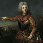 Jacob van Schuppen, „Prinz Eugen von Savoyen nach der Schlacht von Belgrad am 16. August 1717“, 1718  Foto: Johannes Stoll / Belvedere, Wien 