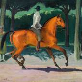 Arnold Clementschitsch* Der rote Reiter, um 1914 Öl auf Leinwand, 90 x 106 cm Schätzpreis: 150.000 – 300.000 €