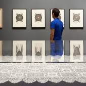 Blick in die Ausstellung Ornament - Ausblick auf die Moderne. Ornamentgrafik von Dürer bis Piranesi