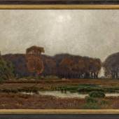 Hans am Ende (1864 Trier - 1918 Stettin) Große Herbstlandschaft, Mindestpreis:	18.500 EUR