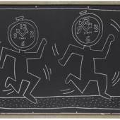  122001716 Keith Haring	 Subway Drawing, Ca. 1982/1984. Kreidezeichnung Schätzpreis: € 300.000 - 400.000 