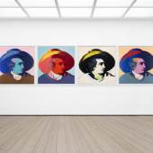  122001866 Andy Warhol	 Goethe, 1982. Farbserigrafie Schätzpreis: € 300.000 - 500.000 