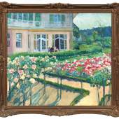 Philipp Francks Ölgemälde „Wannsee-Villa mit Rosengarten“, Lot 1232 - Erlös 45.000,- €