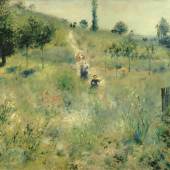 Auguste Renoir Ansteigender Weg durch hohes Gras, 1876/77Öl auf Leinwand, 60 x 74 cmMusée d’Orsay, Paris© Musée d‘Orsay, Dist. RMN-Grand Palais / Patrice Schmidt