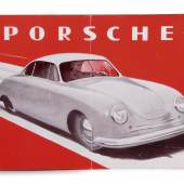 Porsche Gmünd Verkaufsprospekt "356 Stromlinien-Limousine", Rufpreis € 500 Fotonachweis: Dorotheum