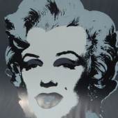 Andy Warhol(1928-1987)"Marilyn Monroe",Siebdruck, rückseitig bezeichnet "Sunday by morning",ca.91x90 cm