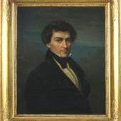Nr. 131 - Nachlass Samuel Thomas Soemmerring (1755 - 1830): Joseph Karl Stieler (1781 - 1858) - Öl auf Leinwand, "Bildnis des Wilhelm Detmar Soemmerring (1793 - 1871)"  Limit: 12.000,00 EUR