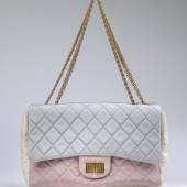 Chanel Graduated Quilted Fabric Classic Jumbo Flap Bag, um 2008/2009  Rufperis € 700 