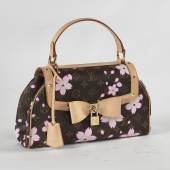 Louis Vuitton Limited Editon Monogram Cherry Blossom Sac Retro Bag Monogram Canvas mit Kirschblüten, Rufpreis € 550