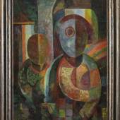 Katalog-Nr. 81  Alfred Reth (1886 - 1966) - Öl auf Leinwand, "La Gare", um 1938   • Kategorie: Gemälde   • Limit: 5.500,00 EUR