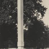 Josef Hoffmann, Otto-Wagner-Denkmal, Wien, 1929–1930. Silbergelatineabzug. Foto: unbekannt, vor 1931 © MAK
