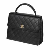 Nr. 12 Chanel Black Jumbo Caviar Kelly Classic Bag  erzielter Preis € 3.750 