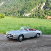 Nr. 424 1960 Mercedes-Benz 190 SL  erzielter Preis € 108.100 