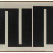 Nr. 701 Julije Knifer (Osijek 1924-2004 Paris), Kompozicija No. 12, 1969, Acryl auf Leinwand, 85 x 110 cm  erzielter Preis € 161.600  Weltrekordpreis 