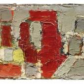 Nicolas De Stael (1914 - 1955) Komposition, 1950, Öl auf Leinwand, 16 x 27 cm, erzielter Preis € 405.600