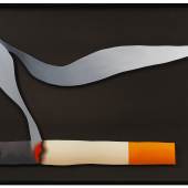 Tom Wesselmann (1931 - 2004) Smoking Cigarette II; 1980, Acryl auf Tafel, 99 x 173 cm, Schätzwert € 380.000 - 480.000 Auktion 31. Mai 2017