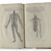 Lot Nr. 290 Andreas Vesalius, De humani corporis fabrica libri septem, Basel, Johannes Oporinus, Juni 1543, Erste Ausgabe, erzielter Preis € 267.237 