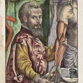 Lot Nr. 290 Andreas Vesalius, De humani corporis fabrica libri septem, Basel, Johannes Oporinus, Juni 1543, Erste Ausgabe, Rufpreis € 180.000