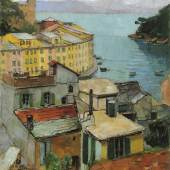 18. Carl Moll, „Portofino“, 1928/1929, Foto: Schütz Kunst & Antiquitäten 