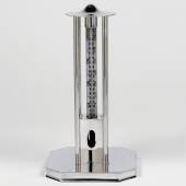 Josef Hoffmann, Thermometer, Wiener Werkstätte, 1905, Silber, Glas, Provenienz: Familie Primavesi, Höhe 20,7 cm, Schätzwert € 50.000 - 100.000