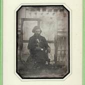 Mutmaßliches Selbstporträt des Fotografen, 1844 / 1845 © OstLicht. Galerie für Fotografie