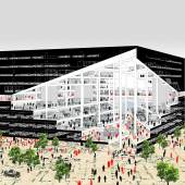 Axel-Springer-Neubau, Bild: courtesy of OMA